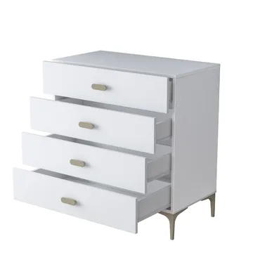 Kommode Wallxpert Cleo hylle (85,6 x 90,7 x 45 cm) Hvit - Hvit - Oppbevaring - Oppbevaringsmøbler - Kommode