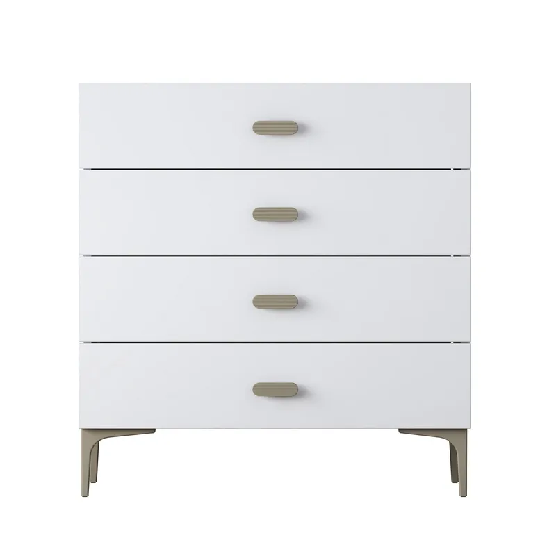 Kommode Wallxpert Cleo hylle (85,6 x 90,7 x 45 cm) Hvit - Hvit - Oppbevaring - Oppbevaringsmøbler - Kommode
