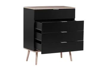 Walpi Kommode 79 cm - Svart - Oppbevaring - Oppbevaringsmøbler - Kommode