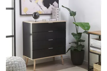 Walpi Kommode 79 cm - Svart - Oppbevaring - Oppbevaringsmøbler - Kommode