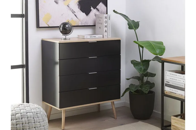 Walpi Kommode 79 cm - Svart - Oppbevaring - Oppbevaringsmøbler - Kommode