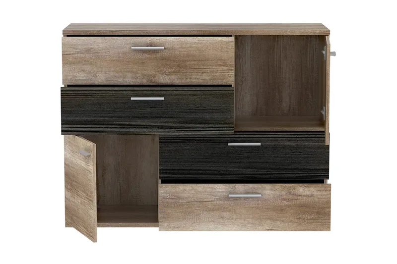 Waunifor Kommode 125 cm - Brun - Oppbevaring - Oppbevaringsmøbler - Kommode