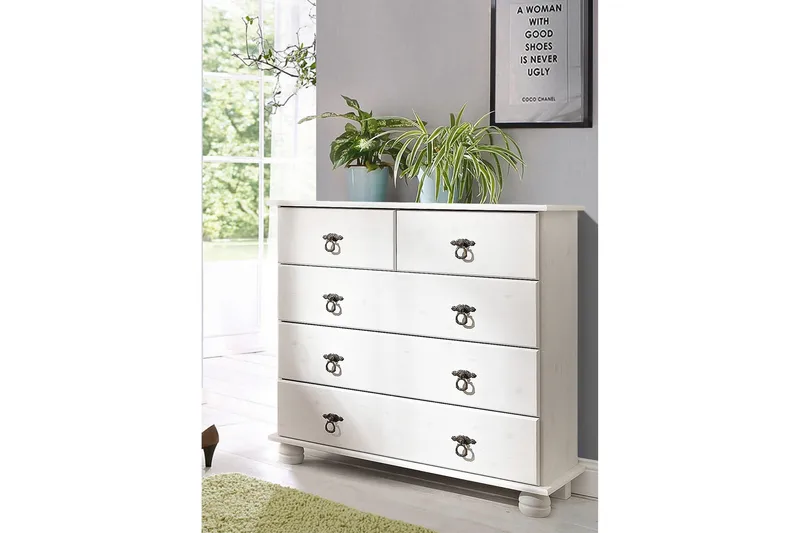 Welton Kommode 82 cm - Hvit - Oppbevaring - Oppbevaringsmøbler - Kommode