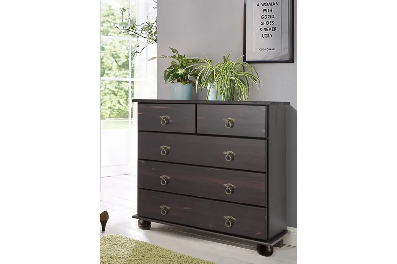 Welton Kommode 82 cm - Svart - Oppbevaring - Oppbevaringsmøbler - Kommode