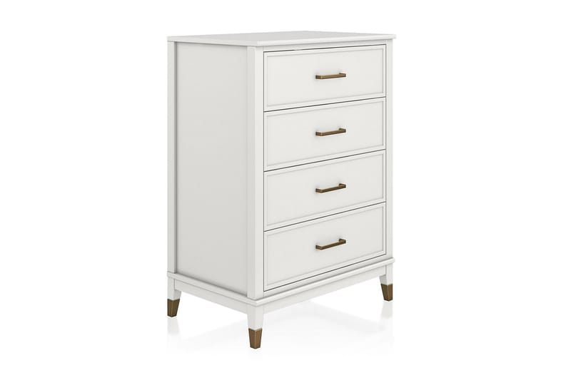 Kommode Westerleigh 76x50 cm Hvit - Entrekommode - Kommode