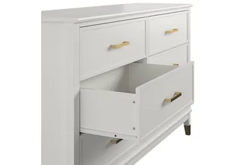 Westerleigh Kommode 144x41 cm Hvit - CosmoLiving - Oppbevaring - Oppbevaringsmøbler - Kommode