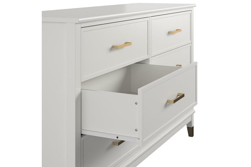 Westerleigh Kommode 144x41 cm Hvit - CosmoLiving - Oppbevaring - Oppbevaringsmøbler - Kommode