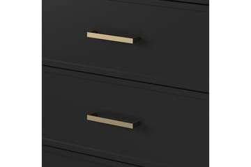 Westerleigh Kommode 144x41 cm Svart/Gull - CosmoLiving - Oppbevaring - Oppbevaringsmøbler - Kommode