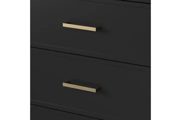 Westerleigh Kommode 144x41 cm Svart/Gull - CosmoLiving - Oppbevaring - Oppbevaringsmøbler - Kommode