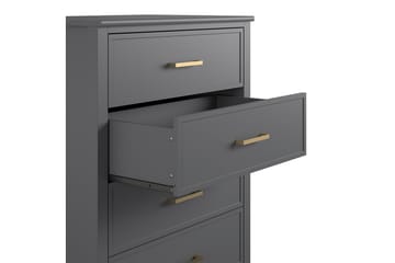 Westerleigh Kommode 76x50 cm Grafittgrå - CosmoLiving - Oppbevaring - Oppbevaringsmøbler - Kommode