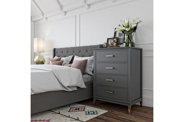 Westerleigh Kommode 76x50 cm Grafittgrå - CosmoLiving - Oppbevaring - Oppbevaringsmøbler - Kommode
