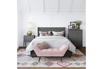 Westerleigh Kommode 76x50 cm Grafittgrå - CosmoLiving - Oppbevaring - Oppbevaringsmøbler - Kommode