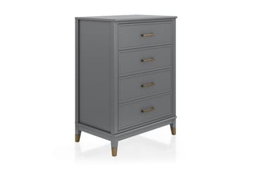 Westerleigh Kommode 76x50 cm Grafittgrå - CosmoLiving - Oppbevaring - Oppbevaringsmøbler - Kommode