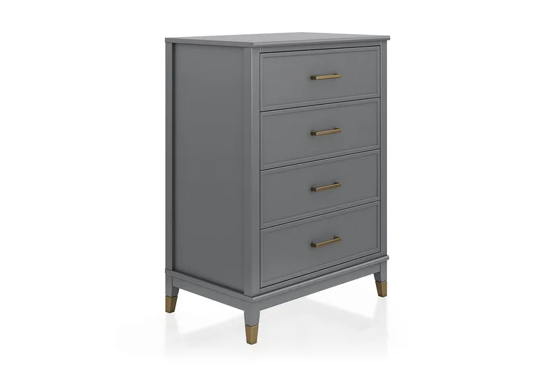 Westerleigh Kommode 76x50 cm Grafittgrå - CosmoLiving - Oppbevaring - Oppbevaringsmøbler - Kommode