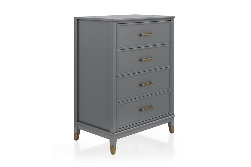 Westerleigh Kommode 76x50 cm Grafittgrå, CosmoLiving