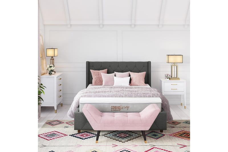 Westerleigh Kommode 76x50 cm Hvit - CosmoLiving - Oppbevaring - Oppbevaringsmøbler - Kommode