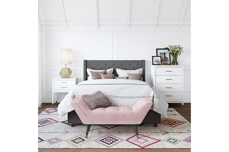 Westerleigh Kommode 76x50 cm Hvit - CosmoLiving - Oppbevaring - Oppbevaringsmøbler - Kommode