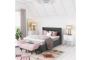 Westerleigh Kommode 76x50 cm Hvit - Oppbevaring - Oppbevaringsmøbler - Kommode
