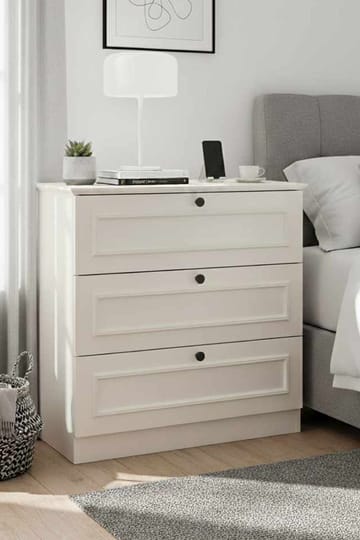 Wonthaggi kommode 78 cm - Hvit - Oppbevaring - Oppbevaringsmøbler - Kommode