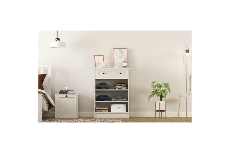 Zavira Kommode 70 cm - Matt Hvit - Oppbevaring - Oppbevaringsmøbler - Kommode