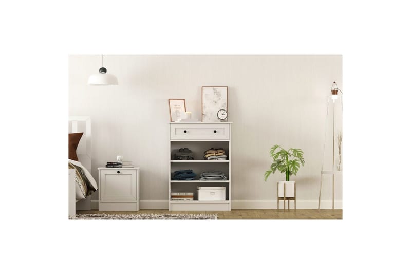 Zavira Kommode 70 cm - Matt Hvit - Oppbevaring - Oppbevaringsmøbler - Kommode