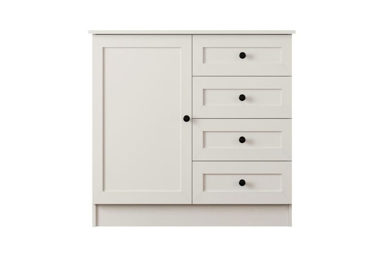 Zavira Kommode 87 cm - Matt Hvit - Oppbevaring - Oppbevaringsmøbler - Kommode