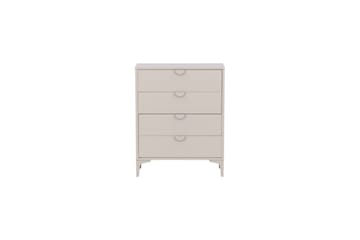 Kommode Piring - Beige, 40x78x98 - Oppbevaring - Oppbevaringsmøbler - Kommode