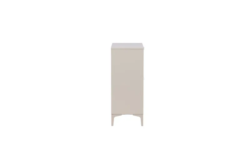 Kommode Piring - Beige, 40x78x98 - Oppbevaring - Oppbevaringsmøbler - Kommode