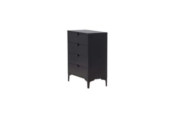 Kommode Piring - Svart, 40x78x98 - Oppbevaring - Oppbevaringsmøbler - Kommode