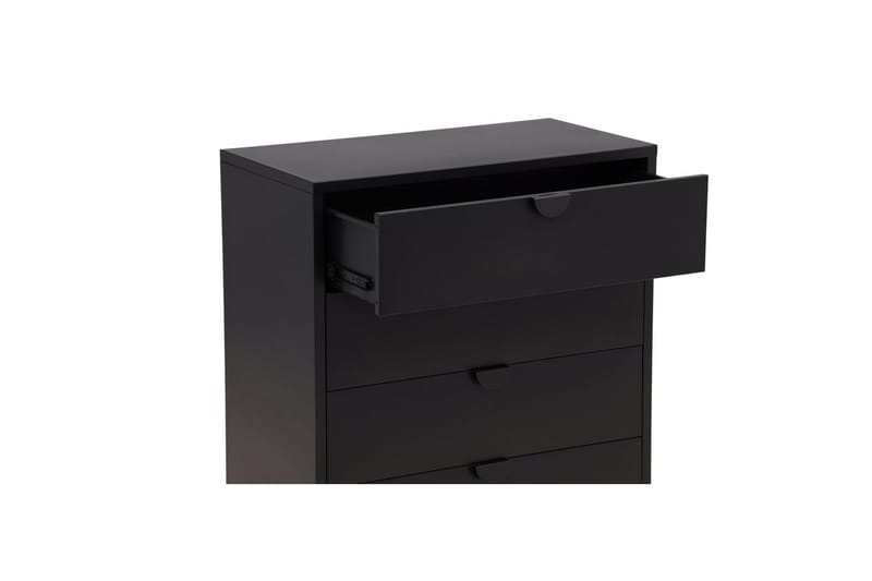 Kommode Piring - Svart, 40x78x98 - Oppbevaring - Oppbevaringsmøbler - Kommode