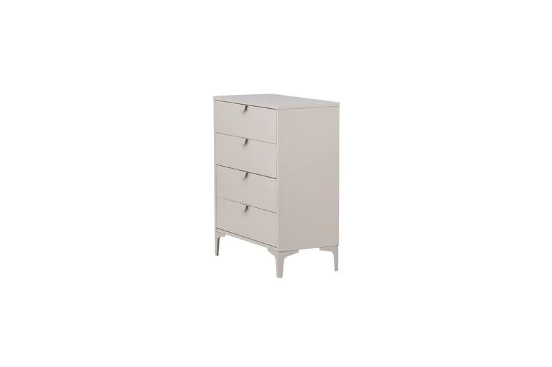 Kommode Piring - Beige, 40x78x98 - Oppbevaring - Oppbevaringsmøbler - Kommode