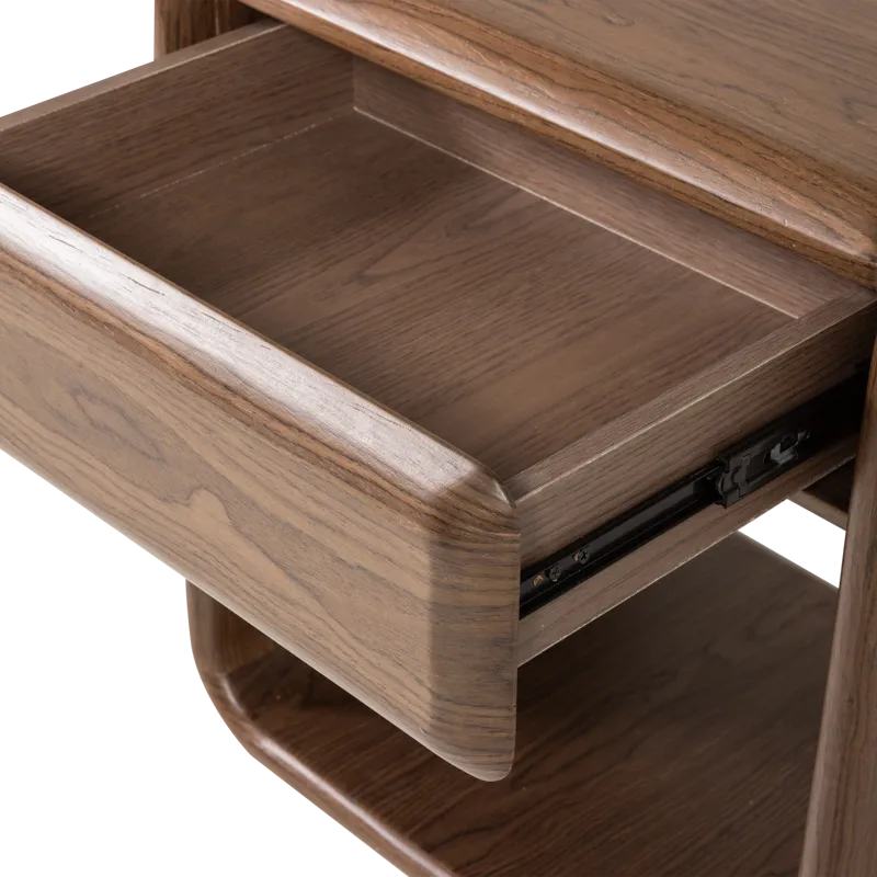 Kommode/Nattbord Elura 40 cm - Brun - Møbler - Bord - Avlastningsbord & sidobord - Sengebord & nattbord