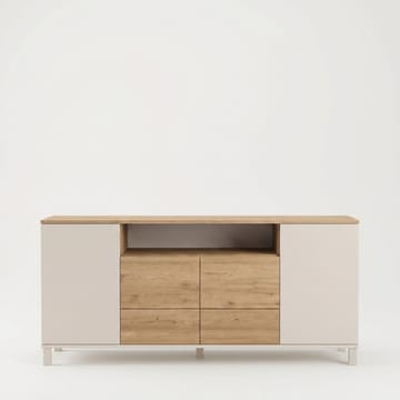 Konsollbord Hanah Home Mood (180 x 82,4 x 44,5 cm) Sand Oak - Sand eik - Oppbevaring - Oppbevaringsmøbler - Sideboard & skjenk