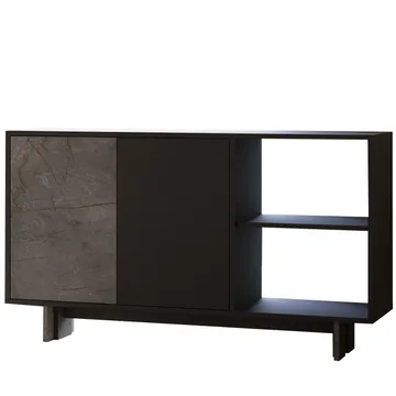 Konsollbord Homitis Ravello (140 x 80 x 35 cm) Marmor antrasitt