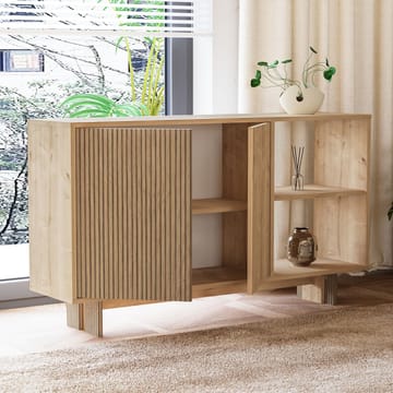 Konsollbord Homitis Ravello (140 x 80 x 35 cm) Varm eik safir-eik - Oppbevaring - Oppbevaringsmøbler - Sideboard & skjenk