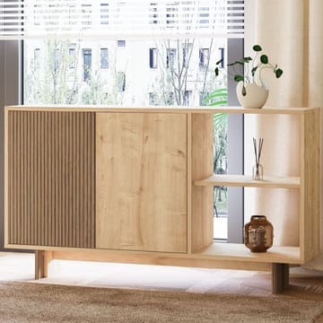 Konsollbord Homitis Ravello (140 x 80 x 35 cm) Varm eik safir-eik - Oppbevaring - Oppbevaringsmøbler - Sideboard & skjenk