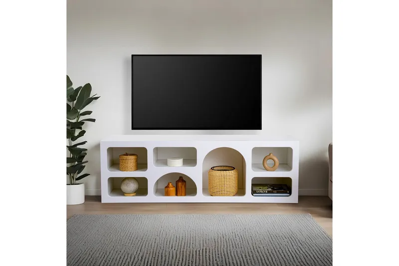 Konsollbord Lorin 160 cm - Hvit - Oppbevaring - Oppbevaringsmøbler - Sideboard & skjenk