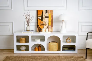 Konsollbord Lorin 160 cm - Hvit - Oppbevaring - Oppbevaringsmøbler - Sideboard & skjenk