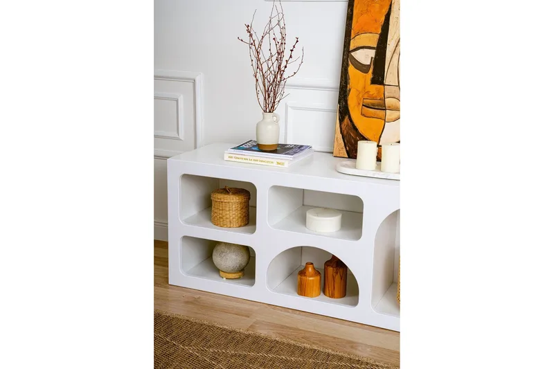 Konsollbord Lorin 160 cm - Hvit - Oppbevaring - Oppbevaringsmøbler - Sideboard & skjenk