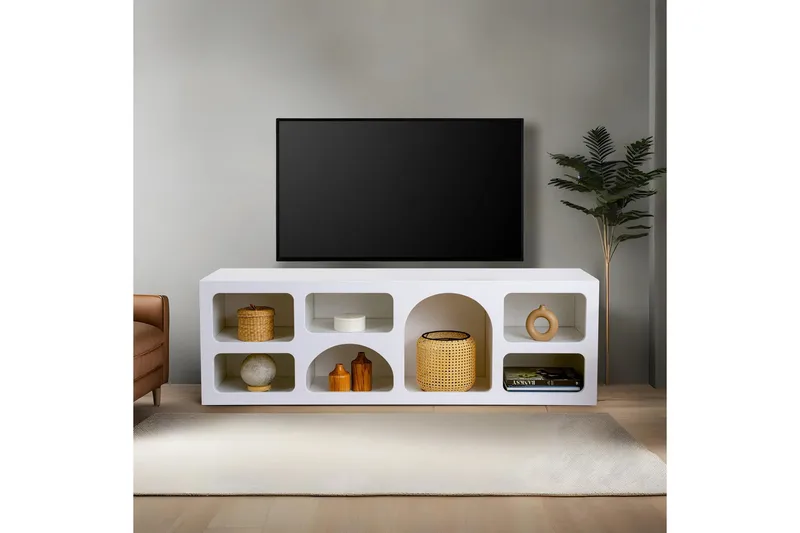 Konsollbord Lorin 160 cm - Hvit - Oppbevaring - Oppbevaringsmøbler - Sideboard & skjenk