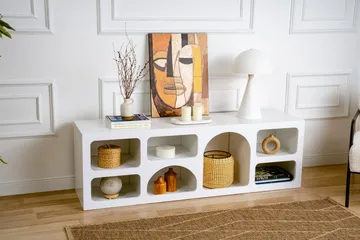 Konsollbord Lorin 160 cm - Hvit - Oppbevaring - Oppbevaringsmøbler - Sideboard & skjenk