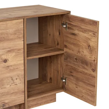Konsollbord Nordure Varen (180 x 82 x 45 cm) Atlantic Pine - Atlantic Pine - Oppbevaring - Oppbevaringsmøbler - Sideboard & skjenk