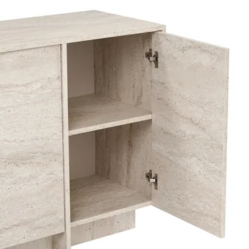 Konsollbord Nordure Varen (180 x 82 x 45 cm) Travertin - Travertin - Oppbevaring - Oppbevaringsmøbler - Sideboard & skjenk