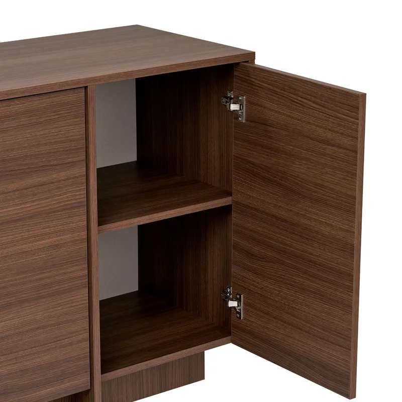 Konsollbord Nordure Varen (180 x 82 x 45 cm) Valnøtt - Valnøtt - Oppbevaring - Oppbevaringsmøbler - Sideboard & skjenk