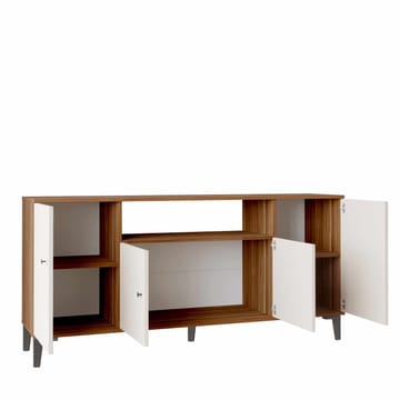 Konsollbord Skye Decor Bren (180 x 85 x 44,5 cm) valnøtt - Valnøtt - Oppbevaring - Oppbevaringsmøbler - Sideboard & skjenk
