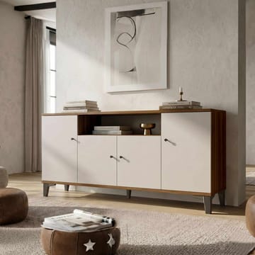 Konsollbord Skye Decor Bren (180 x 85 x 44,5 cm) valnøtt - Valnøtt - Oppbevaring - Oppbevaringsmøbler - Sideboard & skjenk