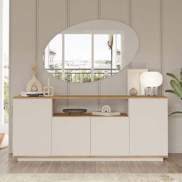 Konsollbord Skye Decor Cleo-hylle (180 x 75 x 44,5 cm) Atlantisk furu kasjmir - Atlantic Pine og Cashmere - Oppbevaring - Oppbevaringsmøbler - Sideboard & skjenk