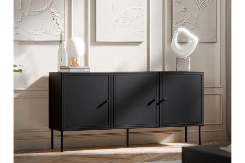 Laholm Kommode 151 cm - Svart - Oppbevaring - Oppbevaringsmøbler - Kommode