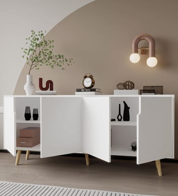 Latinara Konsollbord 180 cm - Hvit - Oppbevaring - Oppbevaringsmøbler - Sideboard & skjenk