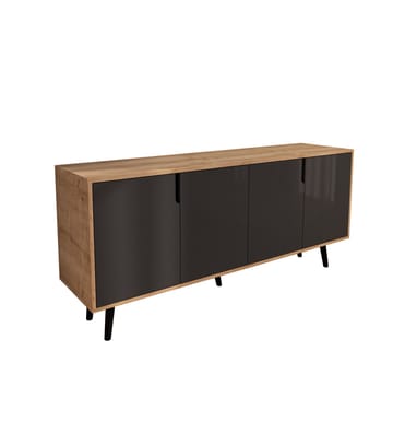 Latinara Konsollbord 180 cm - Sapphire eik, antrasitt - Oppbevaring - Oppbevaringsmøbler - Sideboard & skjenk